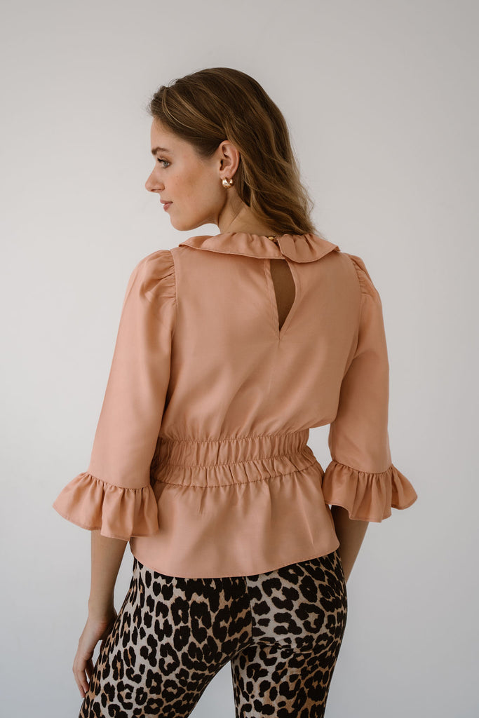 KATE TOP - PEACH ELJO THE LABEL