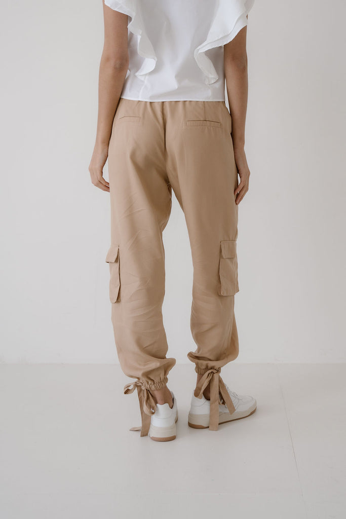 CARRIE PANTS - SAND ELJO THE LABEL