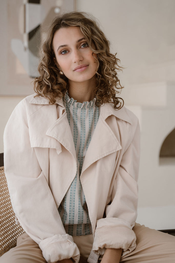 MARY JACKET - BEIGE ELJOTheLabel